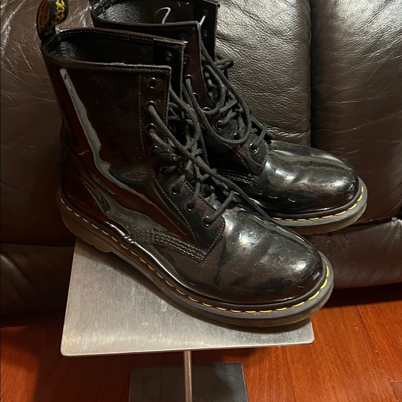 Dr. Martens Black Lace-Up Boots - Picture 2 of 8